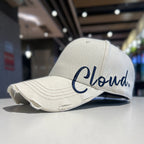 Men's Vintage-Inspired Distressed Baseball Cap