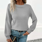 Textured Knit Sweater