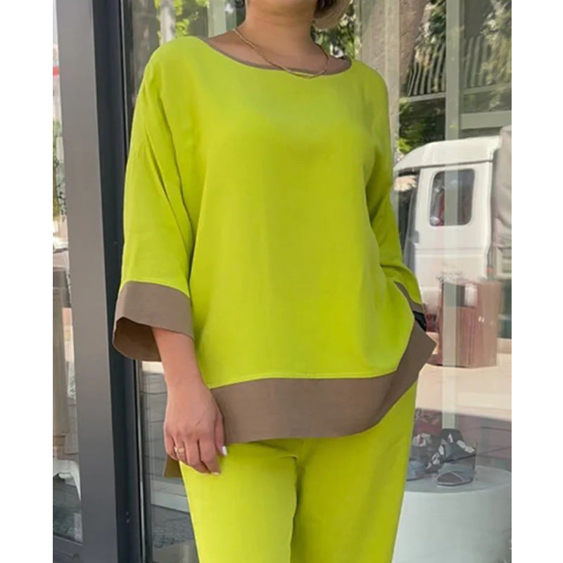 Women's Fashionable Loose-Fit Lounge Set