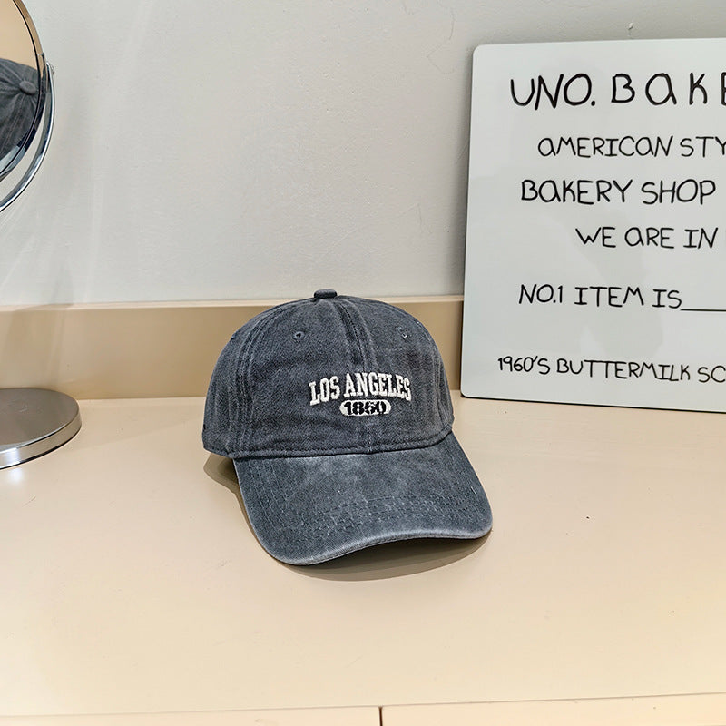 Men's Vintage-Style Cotton Cap