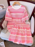 Women's Striped Loungewear Set