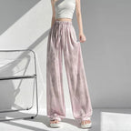 Women's High-Waisted Palazzo Pants in Lightweight, Breathable Fabric