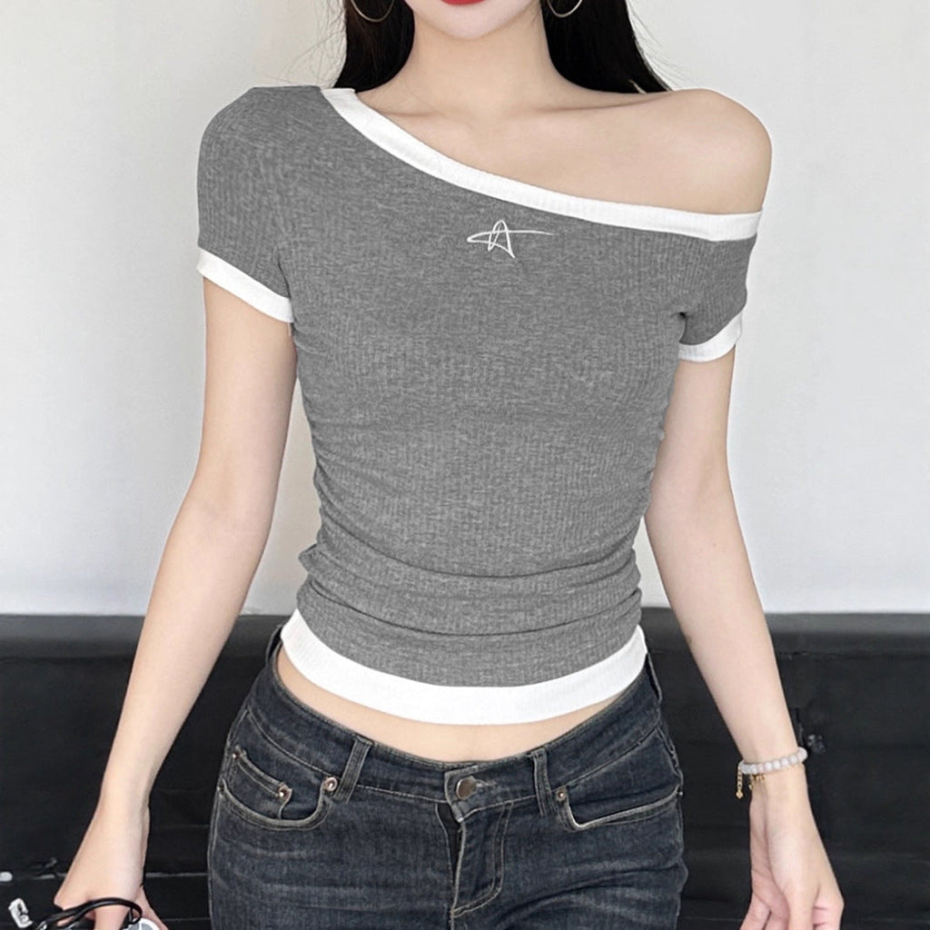 Women's Fitted Short-Sleeve Shirt