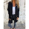 Elegant Women's Jacket with Zipper and Pockets