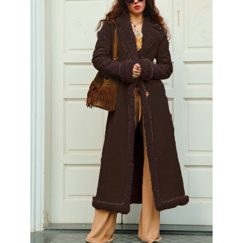Women's Luxurious Faux Fur Coat