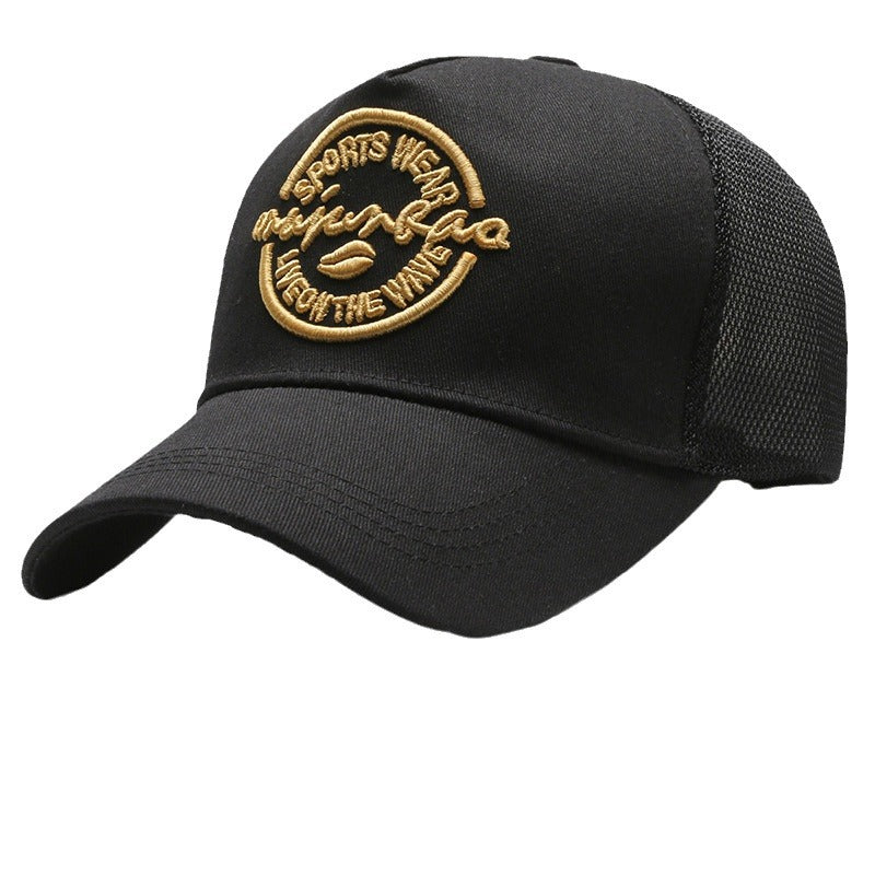 Men's Embroidered Mesh Back Baseball Cap