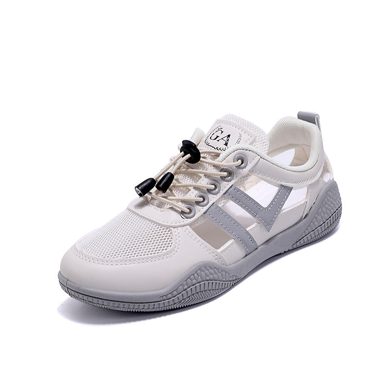 Women's Breathable Casual Sneakers with Innovative Lacing System