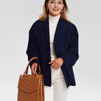 Elegant Suede Blazer
