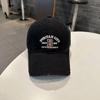 Men's Vintage-Inspired Embroidered Baseball Cap Kalsten