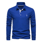 Men's Breathable Cotton Polo Shirt