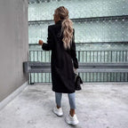 Women's Elegant Oversized Wool Coat