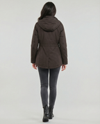 Women's Sporty Parka with Adjustable Hood