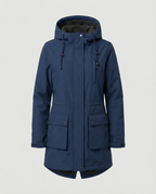 Women's Sporty Parka with Adjustable Hood