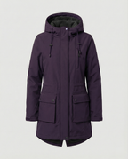 Women's Sporty Parka with Adjustable Hood