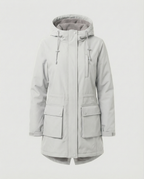 Women's Sporty Parka with Adjustable Hood