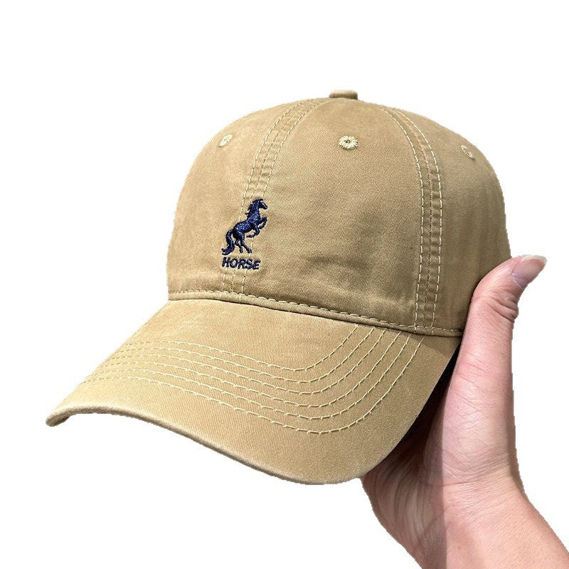Men's Vintage-Inspired Adjustable Cap