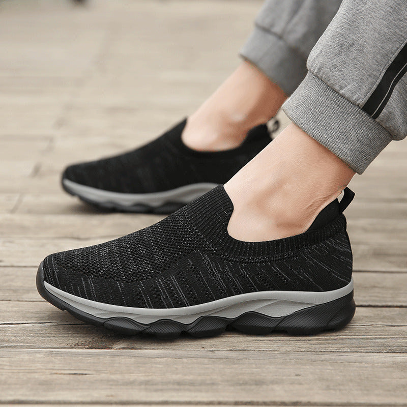 Women's Breathable Slip-On Sneakers with Flexible Sole