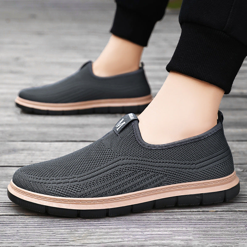 Women's Breathable Slip-On Sneakers with Flexible Outsole