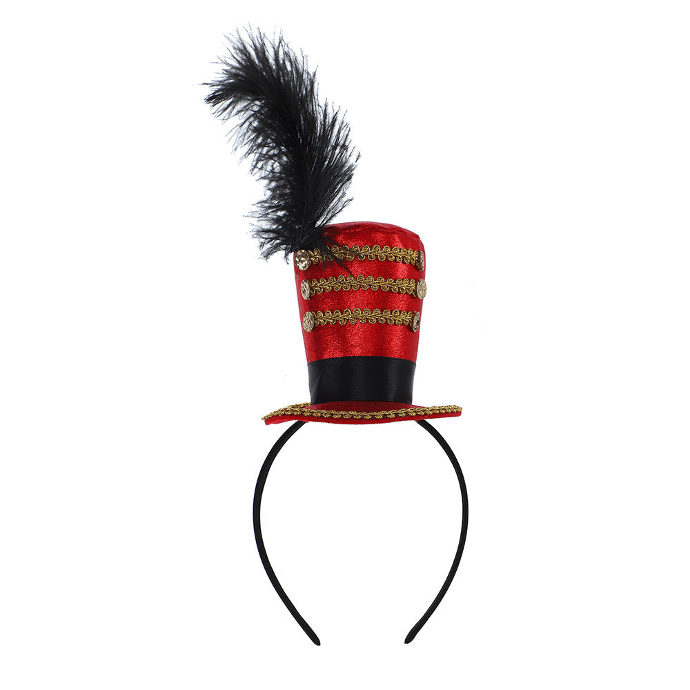 Independence Day novelty plush mini top hat headband