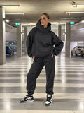 Women's Cozy Oversized Hoodie and Jogger Set