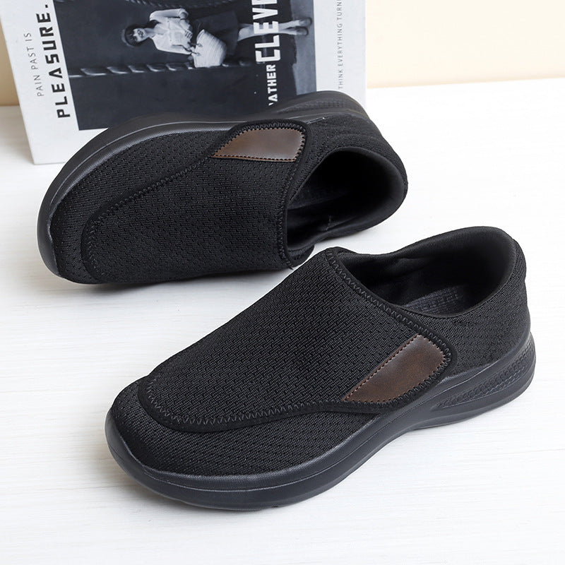 Women's Breathable Slip-On Sneakers with Elastic Entry