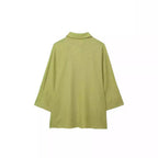 Casual Linen Shirt Blouse