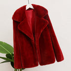 Women's Fluffy Cozy Coat