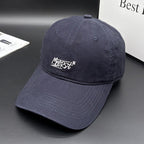 Men's Casual Stitch-Embellished Baseball Cap
