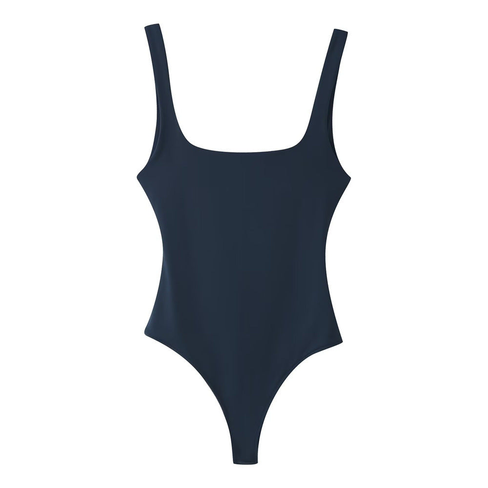 Women's Swimsuit with Fashionable Polka Dot Pattern