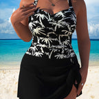 Women's Swimsuit with Side Skirt