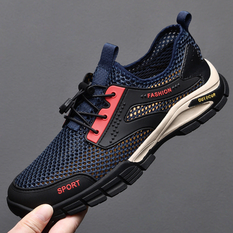 Women's Breathable Athletic Sneakers with Quick-Release Closure