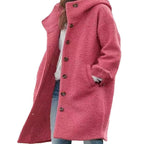 Women's Long-Sleeved Comfort Coat