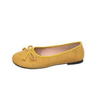 Women's Ballet Flats with Bow Detail