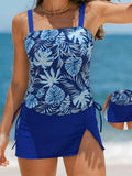Women's Swim Top with Integrated Skirt