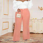 Women's Elegant High-Waisted Flared Pants