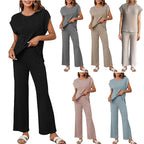 Women's Knitted Two-Piece Suit