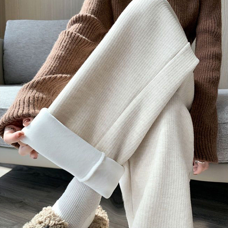Women's High-Waisted Comfort Trousers