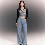 Elegant Cropped Blazer with Slim Lapel