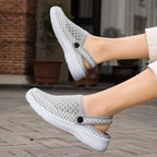 Women's Breathable Clogs with Adjustable Strap