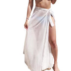 Maxi Skirt with Side Slit and Flowing Cut