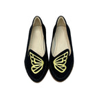 Women's Ballet Flats with Delicate Butterfly Design