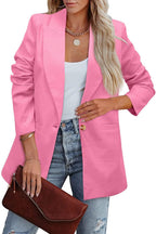 Elegant Casual Blazer with Two Pockets