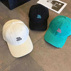 Men's Casual Distressed Message Baseball Cap