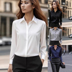Classic Women's Long-Sleeve Blouse