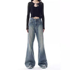 Women's High-Waist Flared Jeans