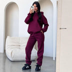 Women's Comfortable Hoodie and Jogging Pants Set