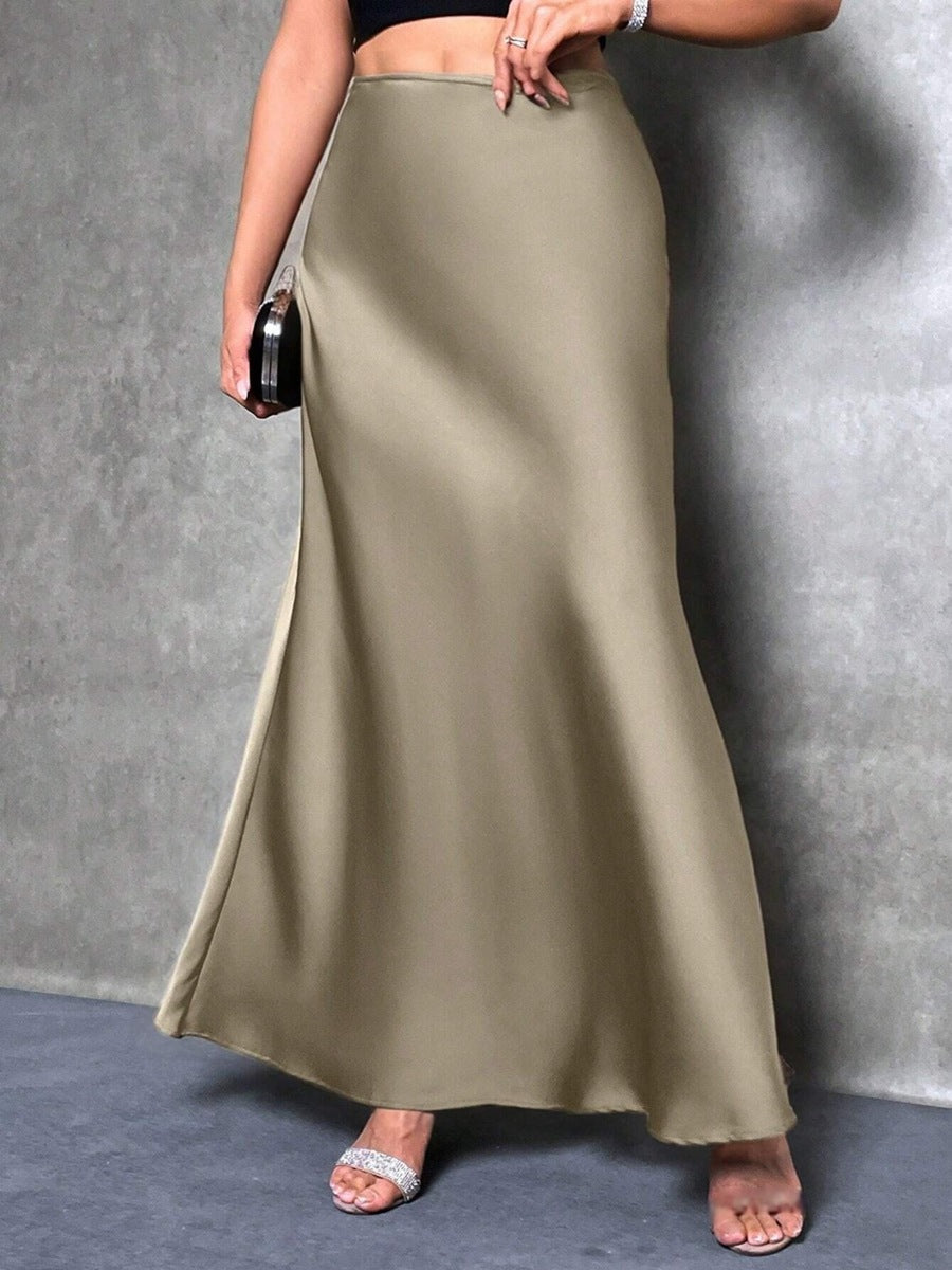 Women's Maxi Skirt with Flowing Cut