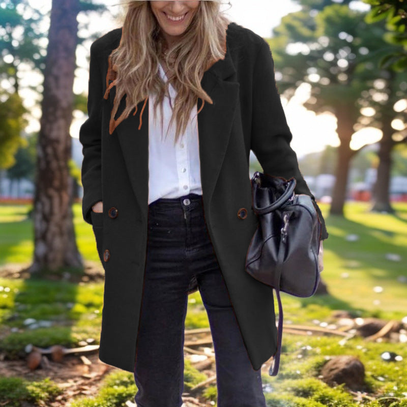 Elegant Wool Overcoat