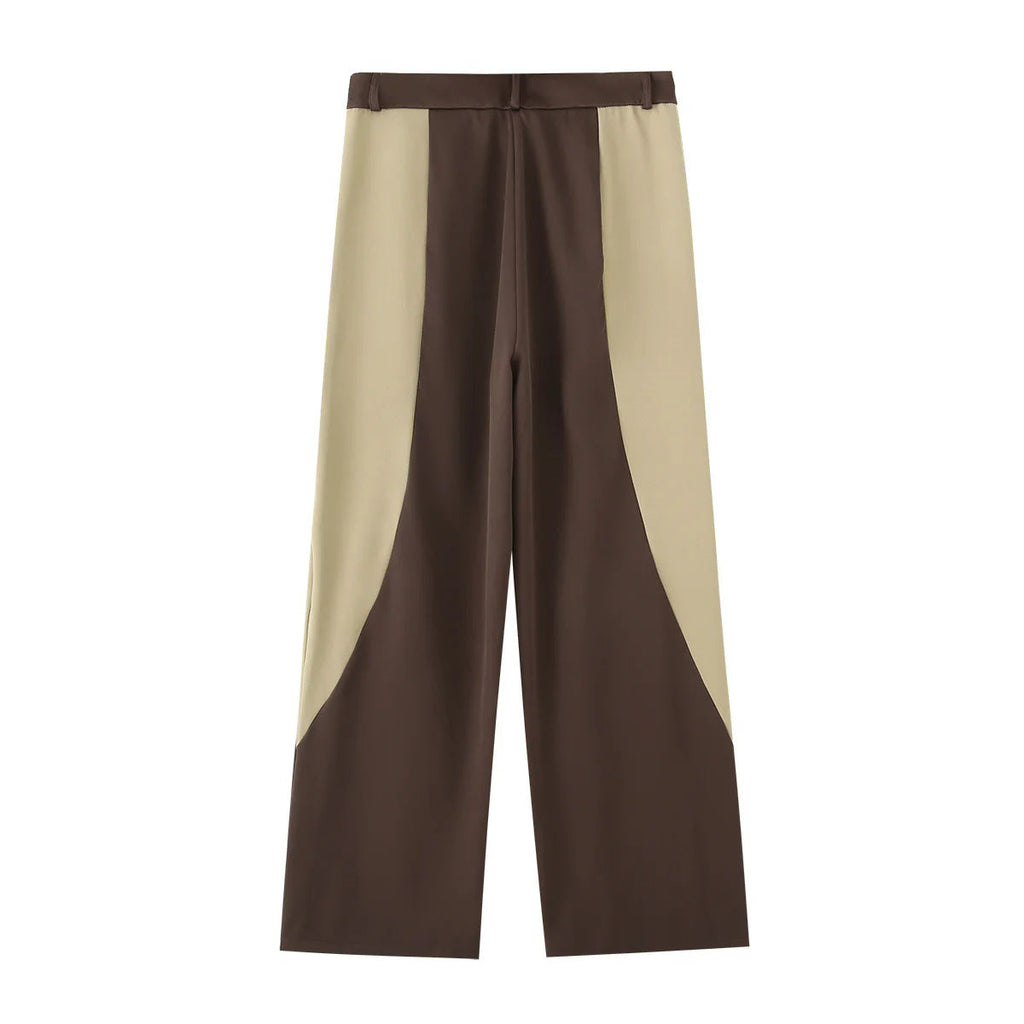 Women's Cropped Blazer and Pants Ensemble