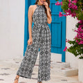 Elegant Jumpsuit with Half Collar